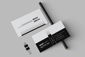 Business Card Template, a Business Card Template by MightyDesign