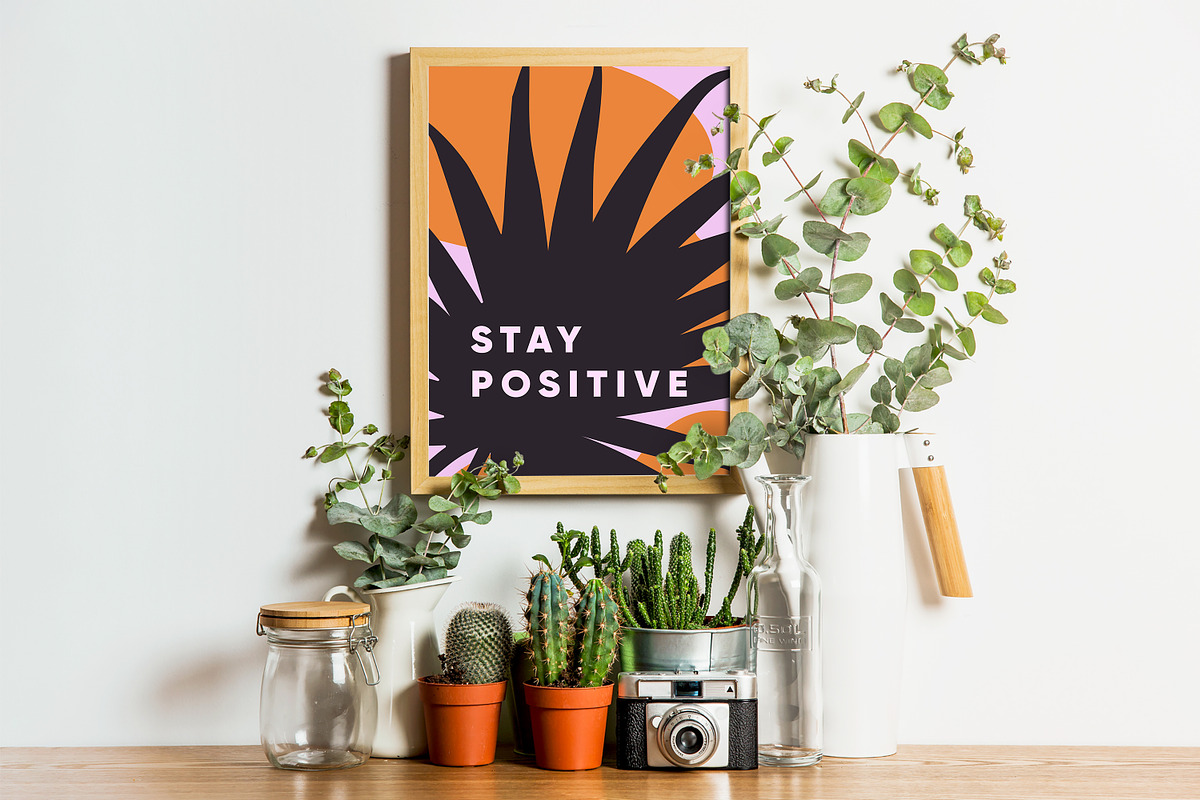 Tropical leaf posters, cards set, a Decorative Illustration by Good Studio (Photo 9 of 14)