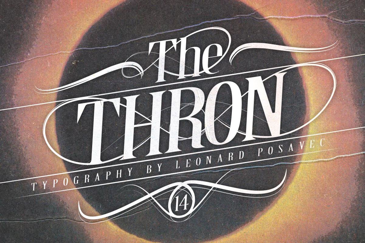 Thron / Font preview 2