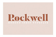 ROCKWELL- Modern Serif Font, a Serif Font by Tropical Type (Thumbnail 1 of 7)