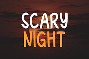 Halloween Orange Font, a Handwritten Font by QR Design Studio (Thumbnail 4 of 8)