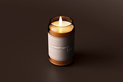 Amber Glass Candle Mockup Bundle, a Packaging Mockup by pmvch (Thumbnail 116 of 135)