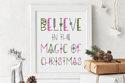 HAPPY HOLIDAYS Font Family, a Font by Blush Font Co. (Thumbnail 9 of 12)