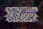 Acid(Trip) - Acid typeface +Cyrillic, a Symbol Font by saintricchi (Thumbnail 2 of 6)