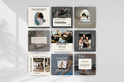 Pilates Yoga Instagram Templates, a Social Media Template by MiavoDesign (Thumbnail 2 of 6)
