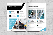 Business Plan Brochure Template, a Brochure Template by White Graphic (Thumbnail 4 of 11)