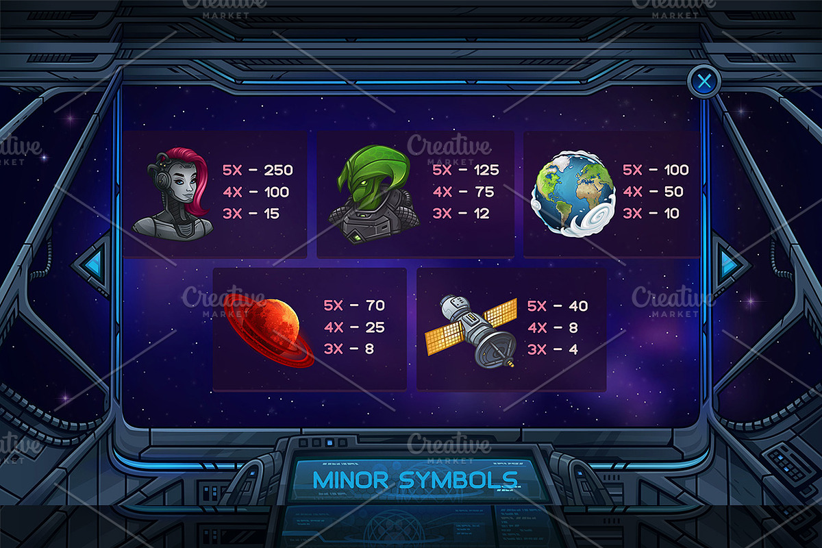 Space Odyssey Slots Game KIT, a Technology Illustration by Saranai Store (Photo 10 of 16)