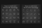 1100 Chalkboard vector icons pack, an Outline Icon by Visual Generation (Thumbnail 26 of 31)
