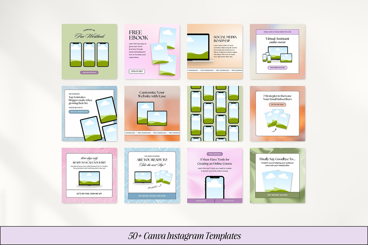 Canva Digital Product Templates, a Social Media Template by Fallon Gerst (Photo 10 of 15)