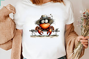 Beach Animals Clipart PNG, an Illustration by CreationArt (Thumbnail 7 of 7)