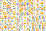 Boho Flower Clipart Abstract, a Decorative Illustration by Nicole Branger Art (Thumbnail 10 of 19)