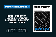 Mansure, a Sans Serif Font by Linecreative (Thumbnail 3 of 5)