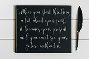 Heeshland - Modern calligraphy font, a Script Font by Quothron (Thumbnail 2 of 5)