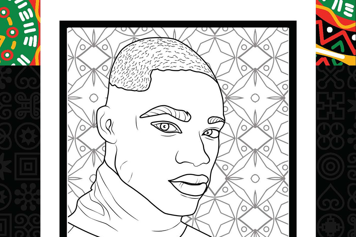 African American Black Man and Woman, an Education Illustration by Sourcedigi (Photo 3 of 4)