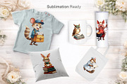 Career Animal Watercolor Clipart, an Animal Illustration by Artnoy (Thumbnail 7 of 8)