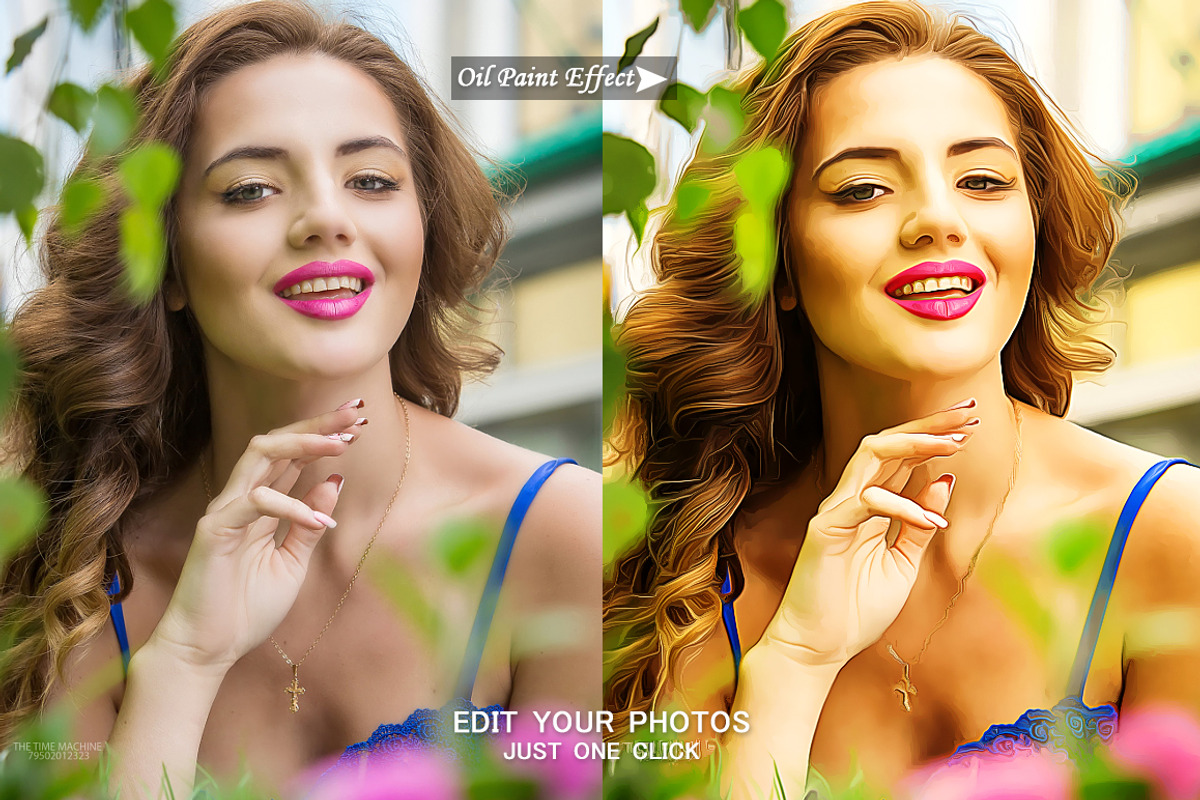 Oil Painting Photo Art Action V.2 preview 7