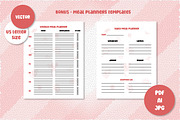 Recipe Book Templates | Meal Planner, a Magazine Template by AnnaViolet_store (Thumbnail 8 of 9)