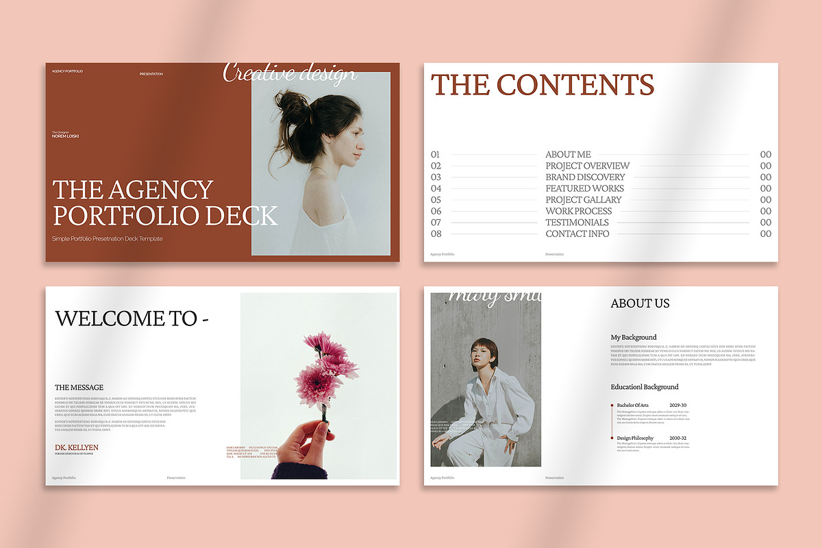 Agency Portfolio Deck, a Presentation Template by Oriofix (Photo 6 of 11)