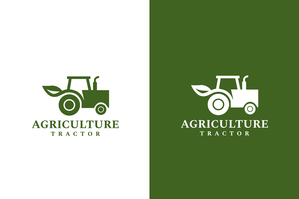 Agriculture Tractor Logo Template, a Branding & Logo Template by HueNestify (Photo 2 of 3)