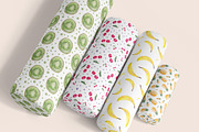 Watercolor Fruit Patterns, a Pattern Graphic by Spirit of Colors (Thumbnail 2 of 8)