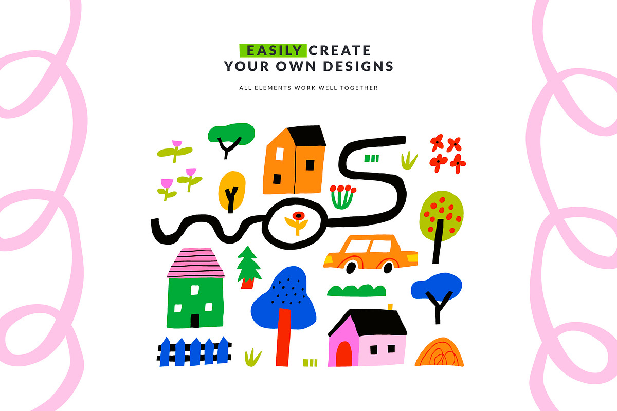 Spring Houses | SVG, PNG, AI, an Object Illustration by Olia (Photo 6 of 12)