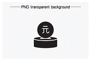 RMB Yuan Money Icons Set, a Solid Icon by Designfour (Thumbnail 6 of 7)