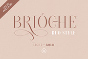 Brioche - (Light & Bold), a Serif Font by Sarid Ezra (Thumbnail 1 of 6)