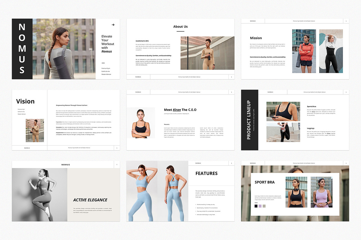 Nomus Google Slides Template, a Presentation Template by kylyman (Photo 3 of 5)