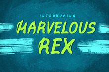 Marvelous Rex ǀ 4 Fonts