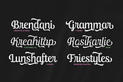 Ralsteda Font Family, a Script Font by Seniors (Thumbnail 9 of 18)
