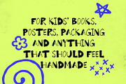 Wobbly Hand Font, a Handwritten Font by Handmadefont (Thumbnail 7 of 14)