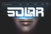 REJECT SPACES - SCI-FI FONT, a Sans Serif Font by 177Studio (Thumbnail 6 of 8)