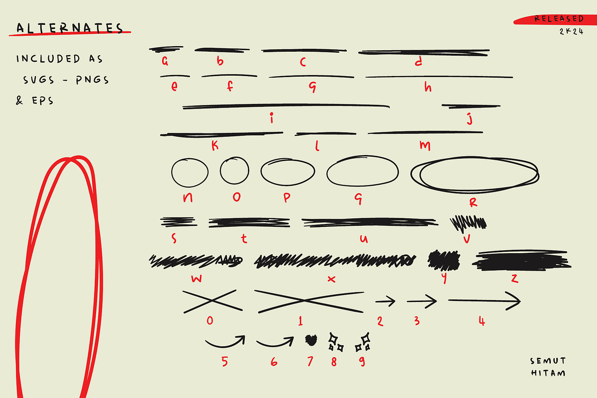 Gedrix - Mediocre Handwritten Font, a Handwritten Font by SemutHitam Creative (Photo 8 of 9)