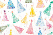 watercolor birthday watercolor birth, an Illustration by Creativeshirt (Thumbnail 9 of 16)