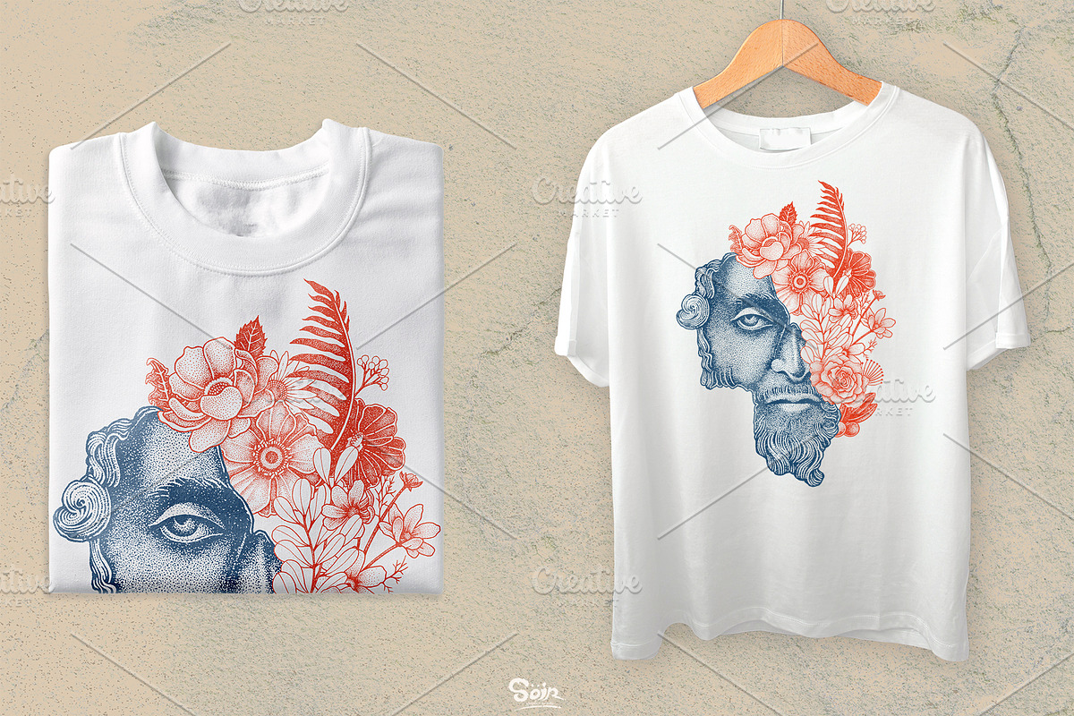 Pointillism graphics, a Decorative Illustration by Soir Creative (Photo 9 of 13)