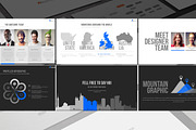 Mountains Powerpoint Template, a Presentation Template by Dedijuniadi (Thumbnail 4 of 5)