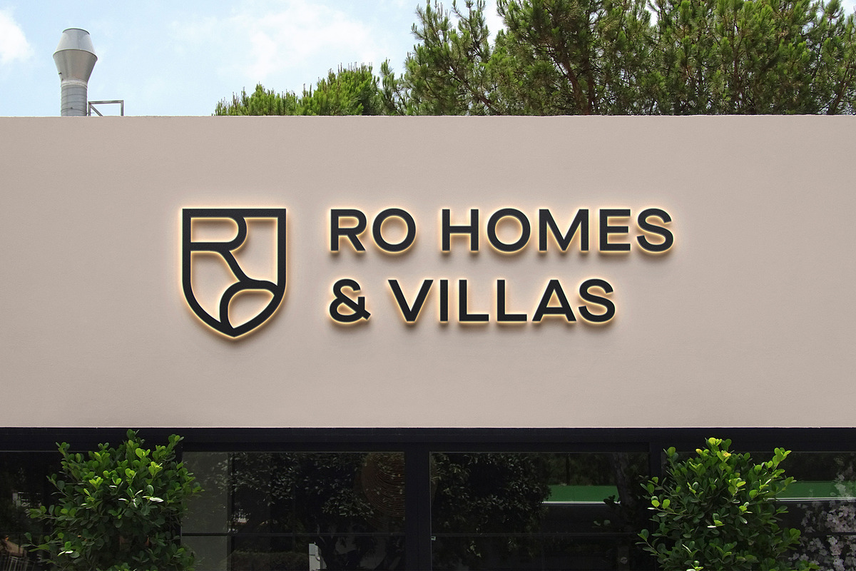 Logo Mockup 3D Black Luminous Sign, an Advertising Mockup by Asylab (Photo 3 of 5)