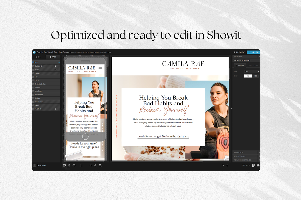Health Coach Website MEGA Bundle, a Websites & App Template by Sugar Studios (Photo 4 of 9)