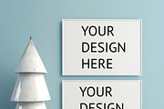 Modern Christmas interior., a Print Template by ChromiumHeart (Thumbnail 8 of 21)