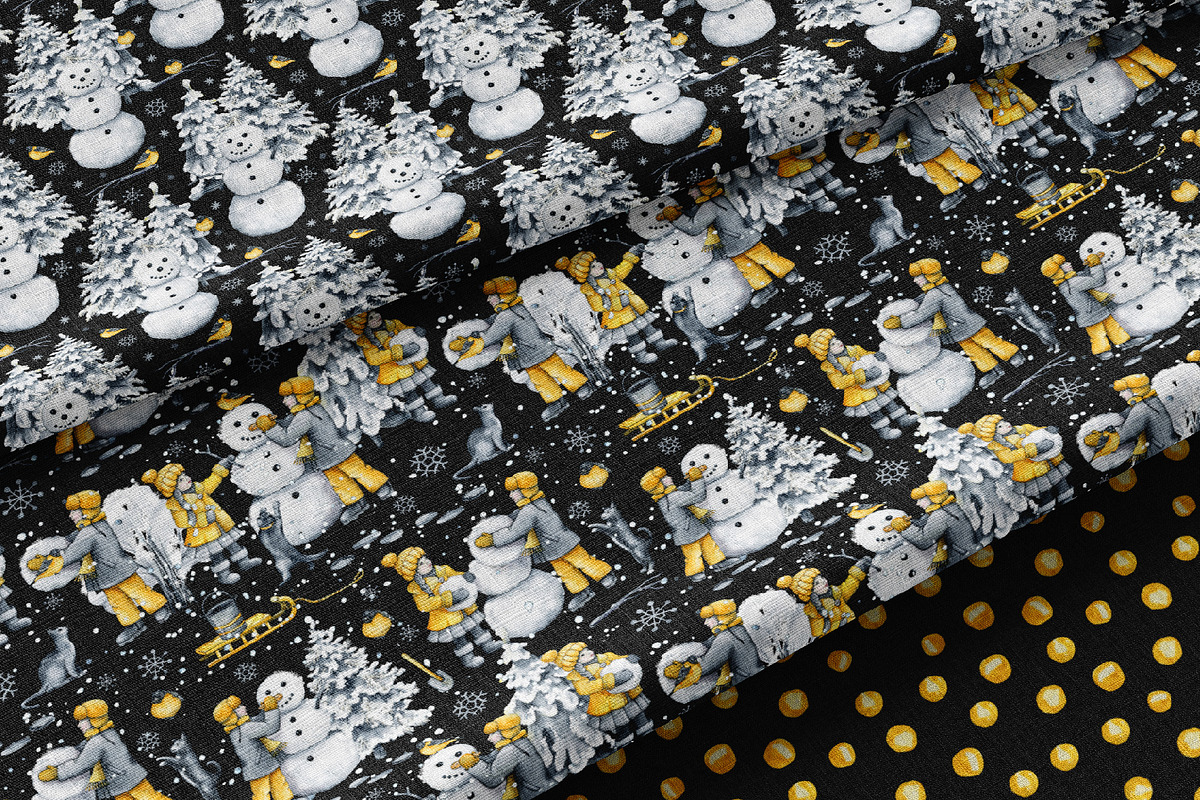 Gristmas winter digital paper, a Pattern Graphic by Artmanata (Photo 8 of 12)