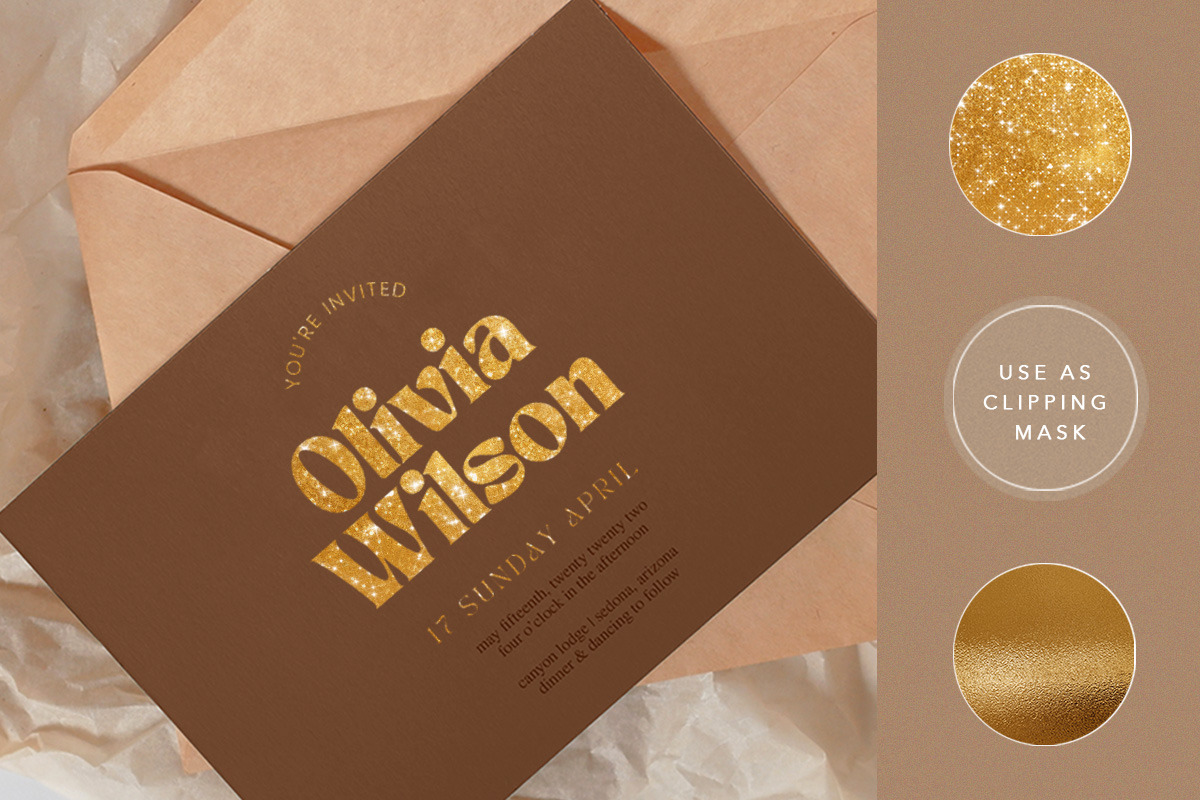 60 Gold&Silver Foil Glitter Textures, a Texture Graphic by NassyArt (Photo 9 of 12)