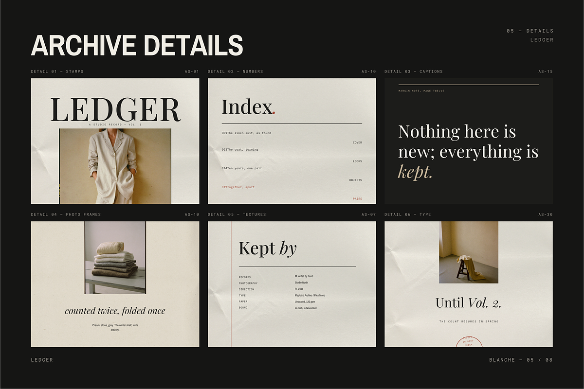 LEDGER | 30 Canva Post Templates, a Social Media Template by BlancheStudio (Photo 5 of 9)