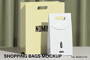 NMC - 04 Shopping bags mockup, a Packaging Mockup by NOMINA (Thumbnail 1 of 3)