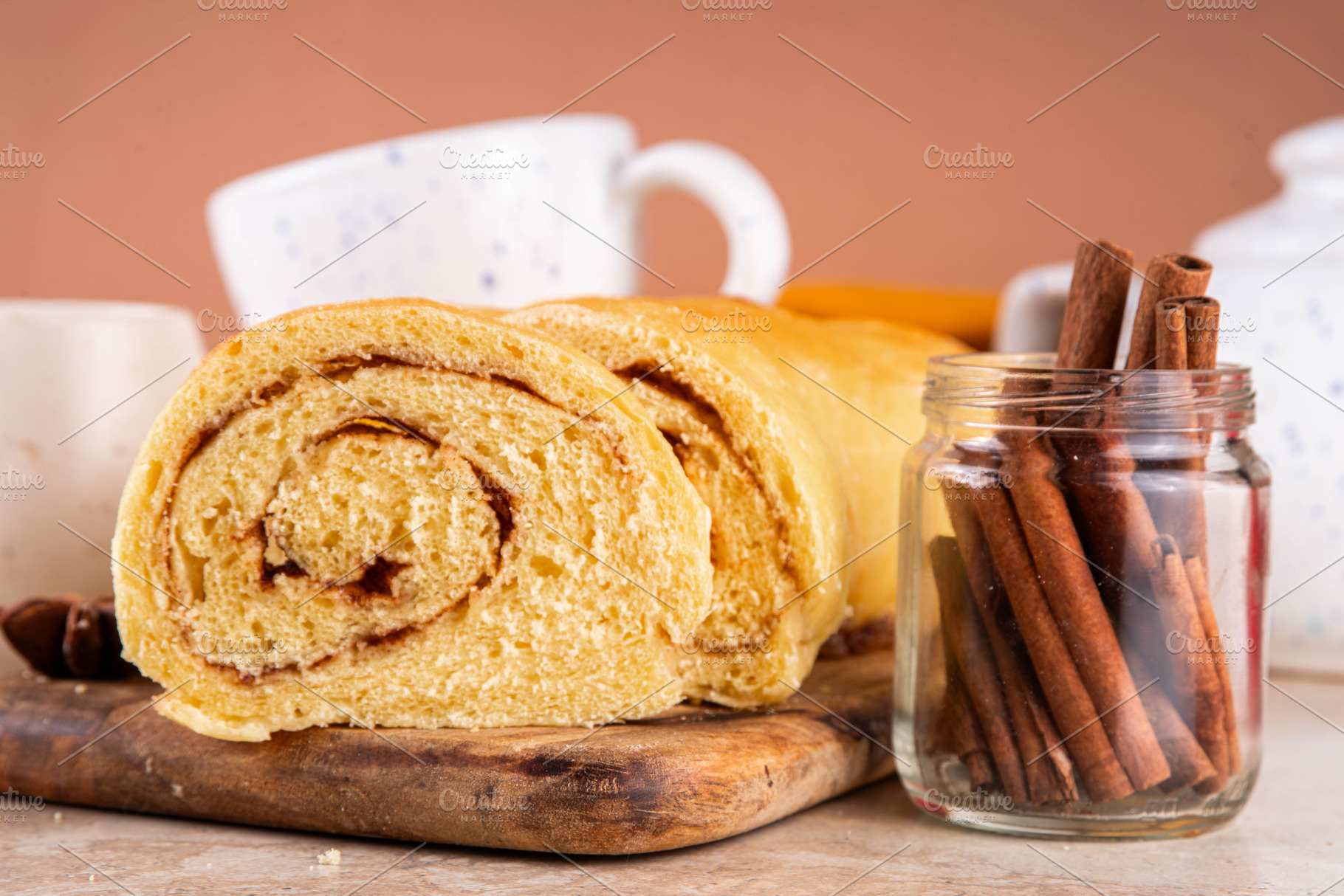 Sourdough Pumpkin Cinnamon Swirl Bread, a Food & Drink Photo by Rimma