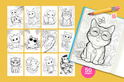 Animal Coloring Pages for Kids, an Animal Illustration by vik.stock (Thumbnail 17 of 17)