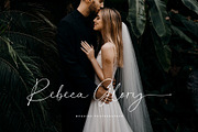 Rettgaros Script, a Script Font by Realtype (Thumbnail 4 of 12)