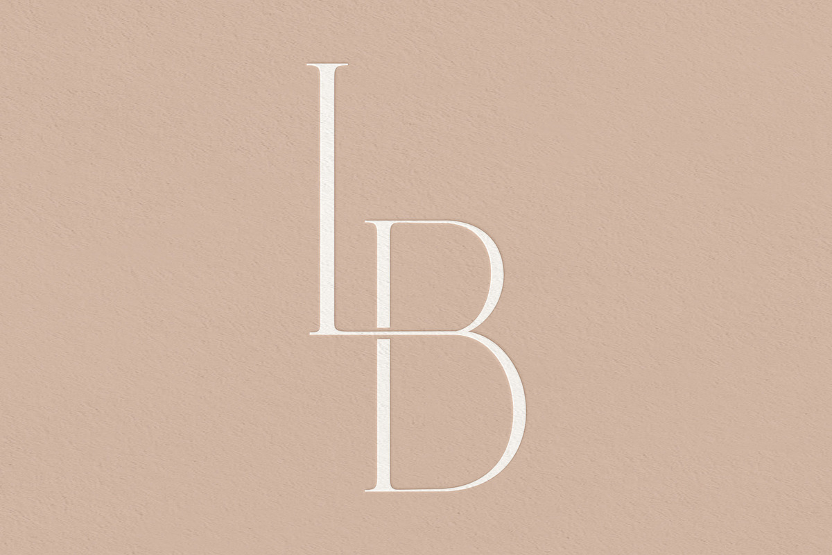 LB monogram, a Branding & Logo Template by LINKED LETTERS STUDIO (Photo 2 of 3)