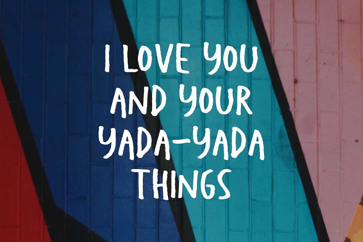 Kids Rebel - Happy Fonts, a Handwritten Font by Konstantine Studio (Photo 3 of 5)