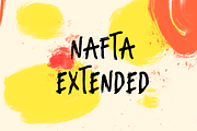 Nafta Extended Marker Font, a Script Font by Bolderaja1 Studio (Thumbnail 12 of 12)