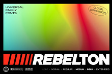 REBELTON - Modern Sans Serif Family